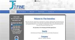 Desktop Screenshot of fine.co.za