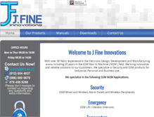 Tablet Screenshot of fine.co.za