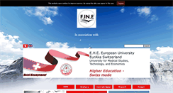 Desktop Screenshot of fine.org.ro